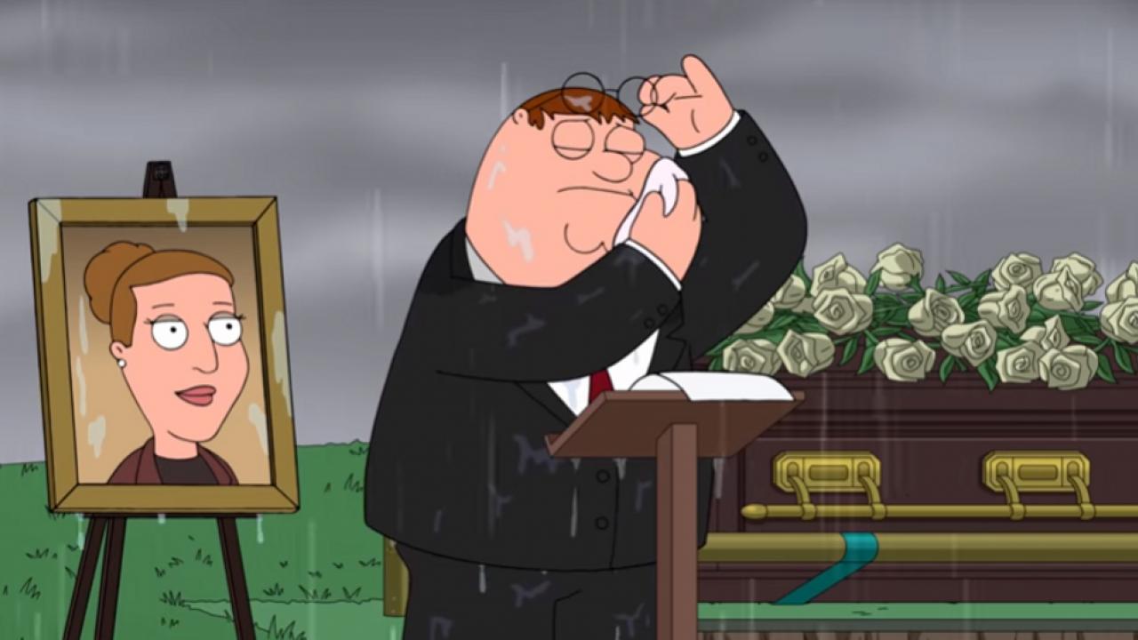Le vibrant hommage de Family Guy et Peter Griffin à Carrie Fisher