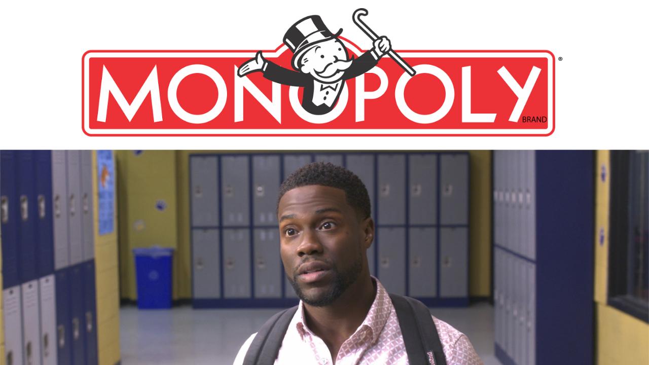 Kevin Hart sera la star du film Monopoly