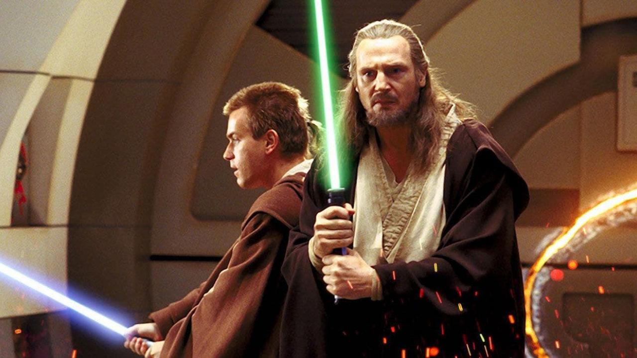 Qui-Gon Jin et Obi-Wan Kenobi