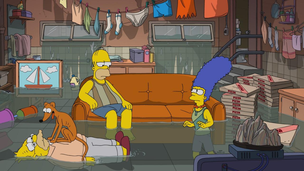 Les Simpson en mode Parasite
