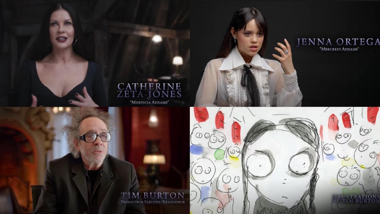 Le génie de Tim Burton au service de Mercredi Addams : making-of de la série de Netflix