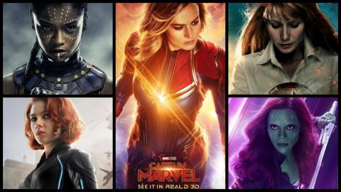 Les super-héroïnes de Marvel passent de plus en plus de temps à l’écran