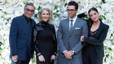 Emmy Awards 2020 : Le casting de Shitt's Creek : Catherine O'Hara, Eugene Levy, Dan Levy et Annie Murphy 