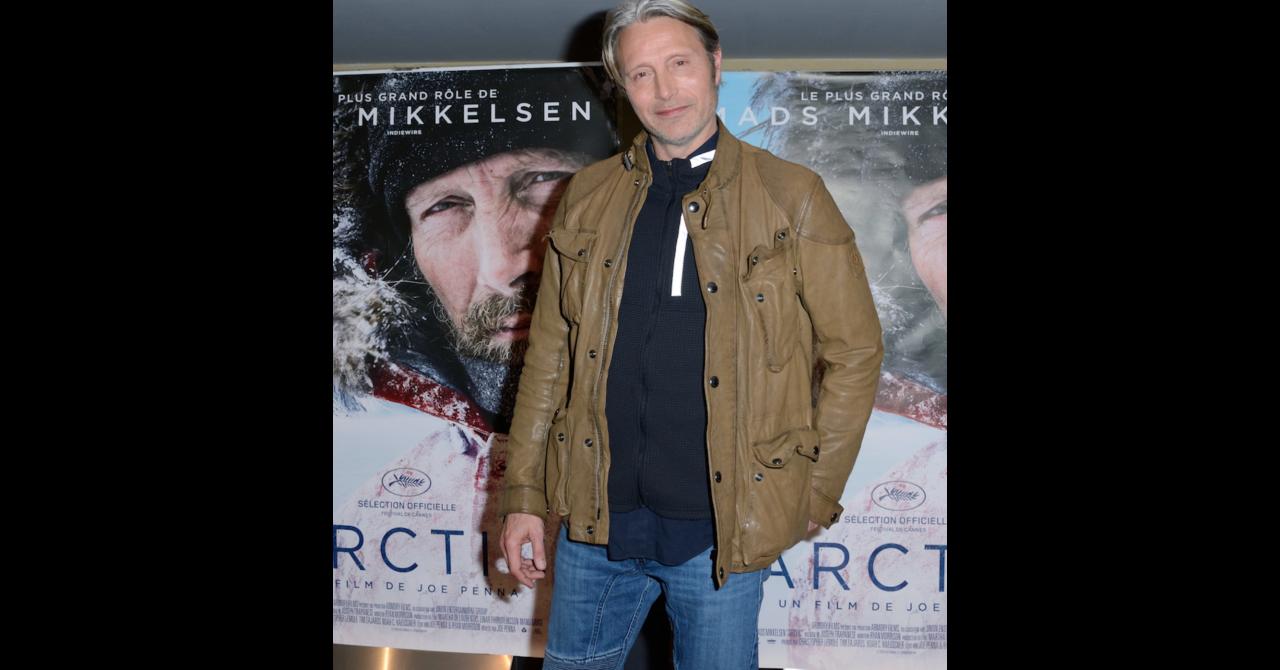 Mads Mikkelsen à l'avant première d'Arctic à l'UGC des Halles