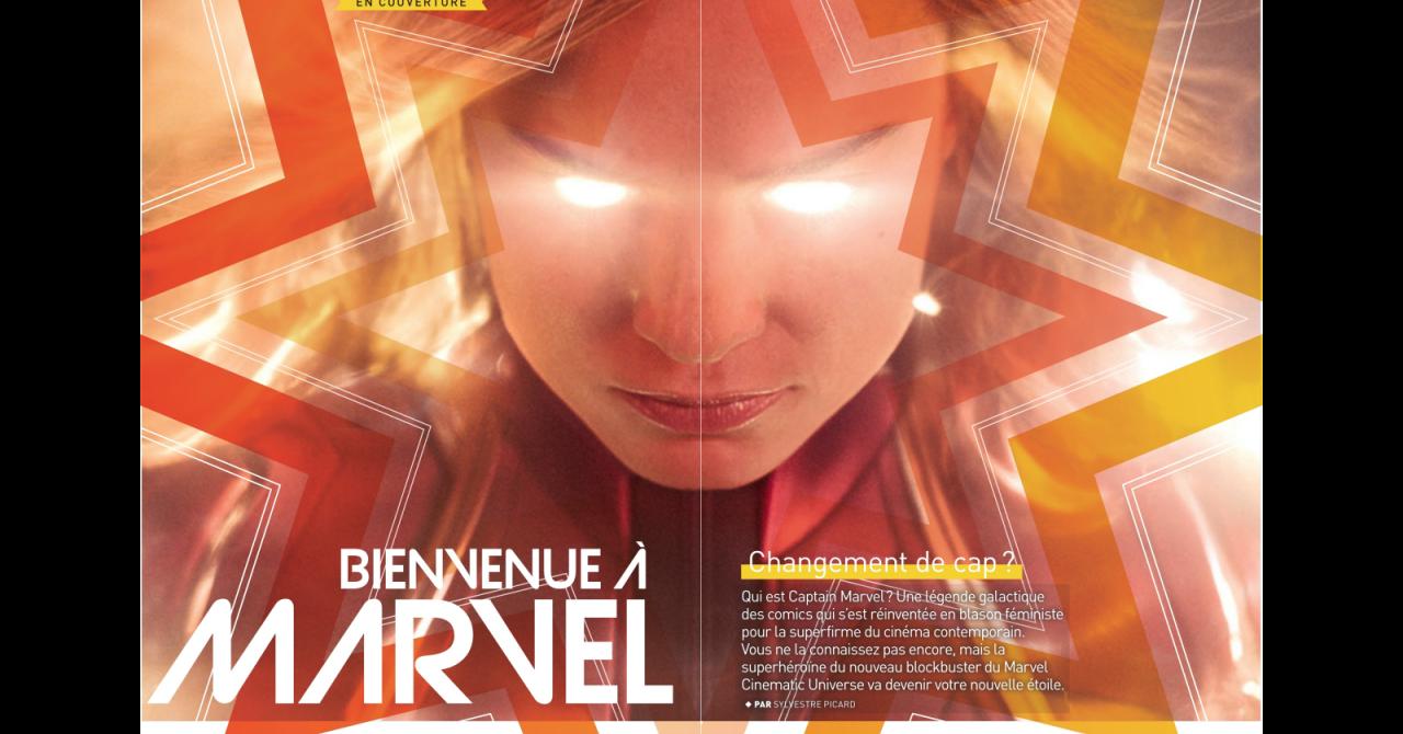 Première n°493 : Captain Marvel est en couverture