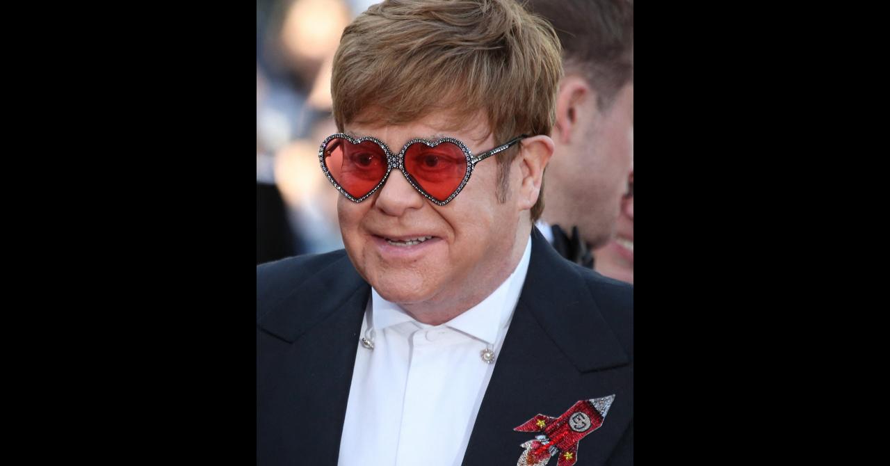 Cannes 2019 : Elton John porte son costume spécial Rocketman
