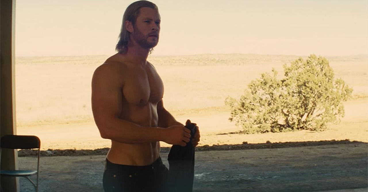 Chris Hemsworth dans Thor 