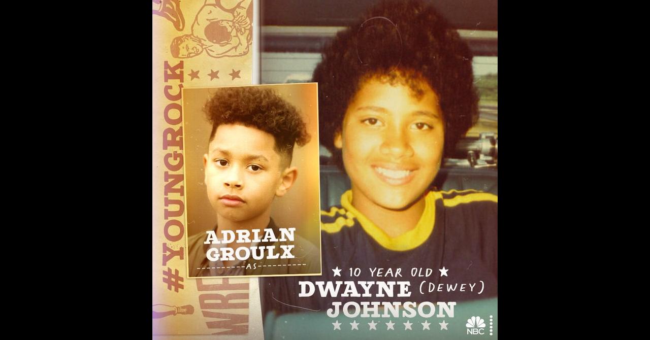 Dwayne Johnson dévoile le casting de Young Rock : Adrian Groulx jouera The Rock enfant