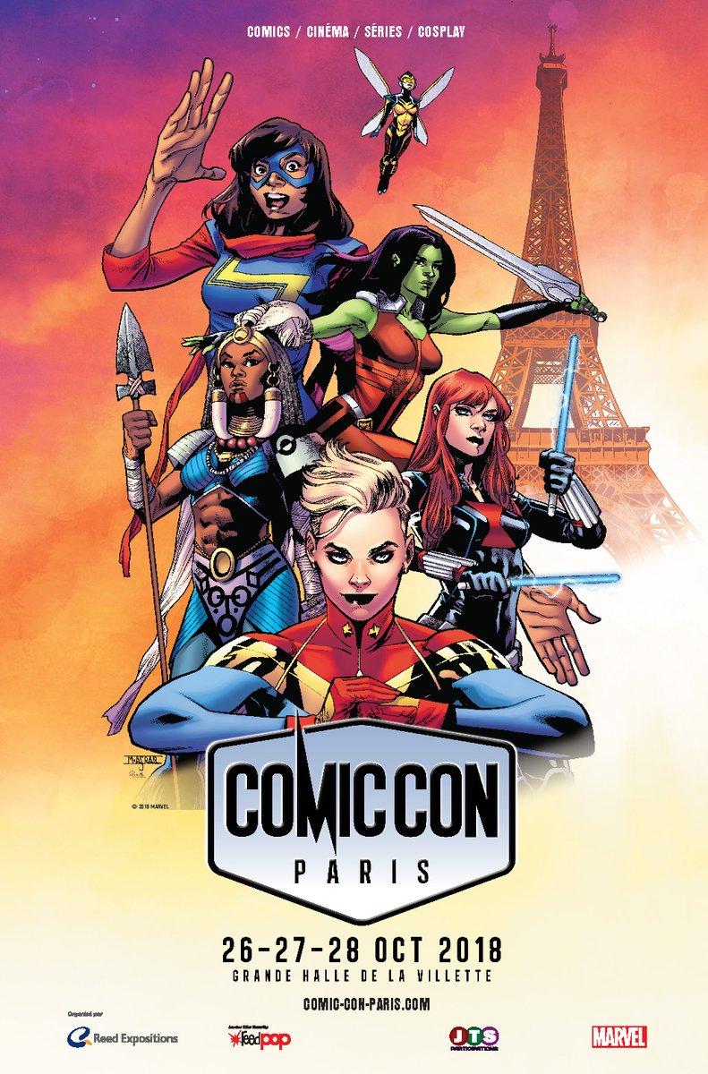 Girl power ! Les super-héroïnes s'affichent pour le Comic-Con Paris 2018
