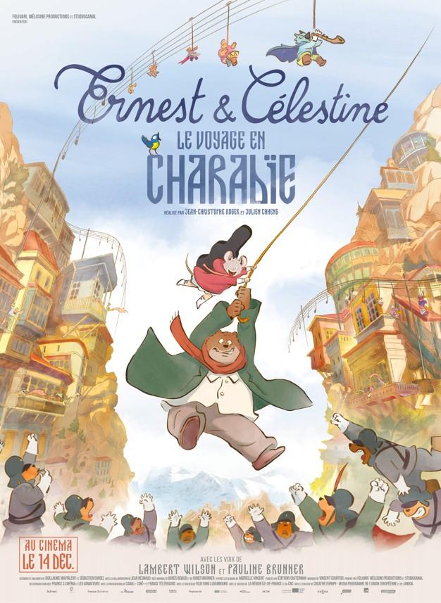 Ernest et Célestine Le Voyage en Charabie affiche